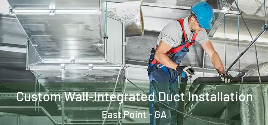  Custom Wall-Integrated Duct Installation East Point - GA